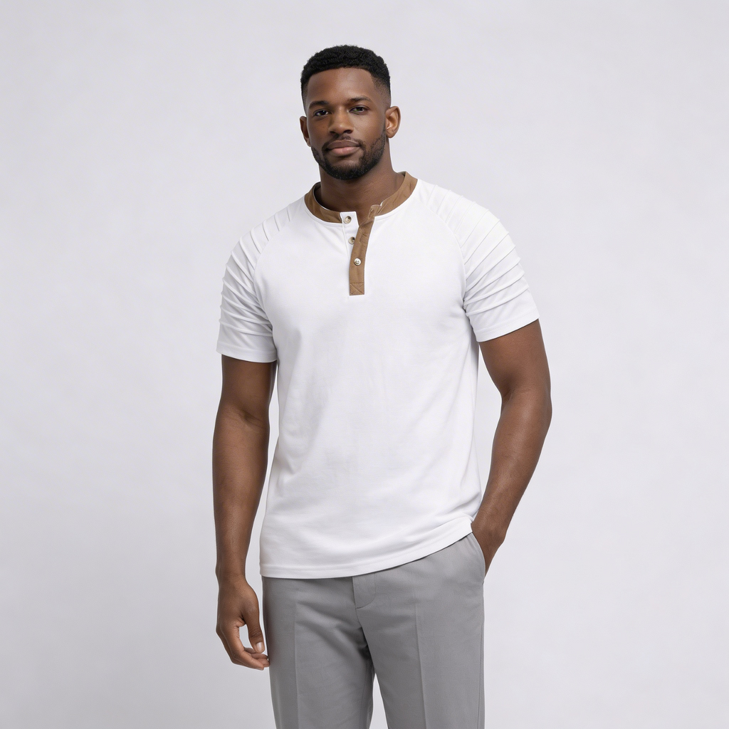 Portofino Short Sleeve Henley