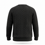 Quintaro Textured Crew Neck Sweater
