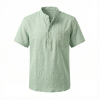 Ravello Linen Henley Shirt