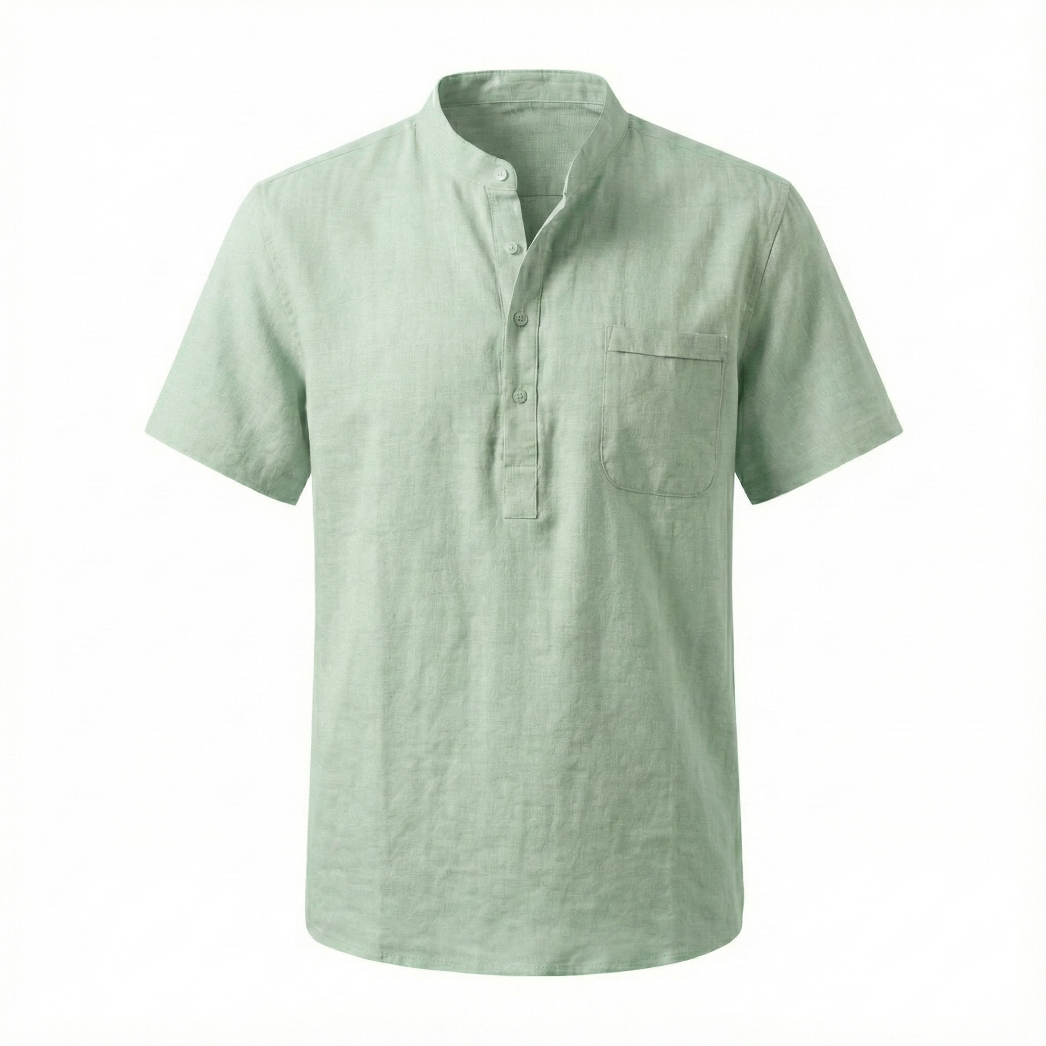 Ravello Linen Henley Shirt