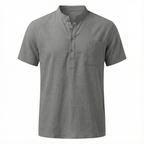 Ravello Linen Henley Shirt