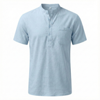 Ravello Linen Henley Shirt