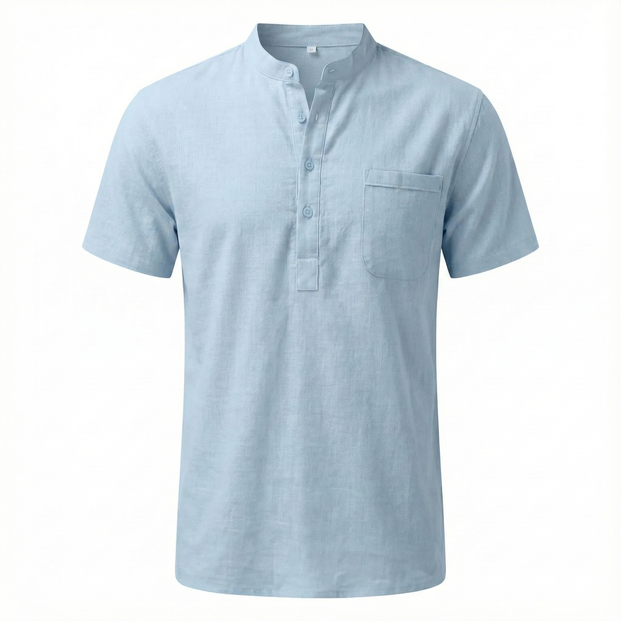 Ravello Linen Henley Shirt