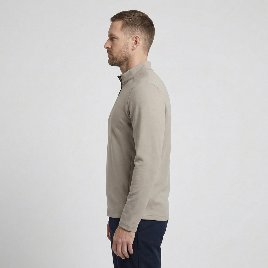 Rieti Casual Quarter-Zip Sweatshirt
