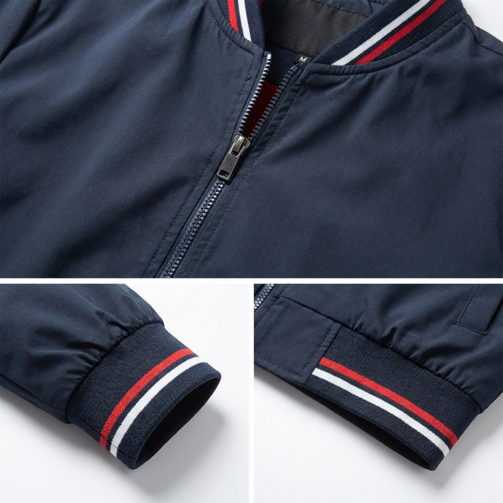 Rivaro Slim Bomber Jacket