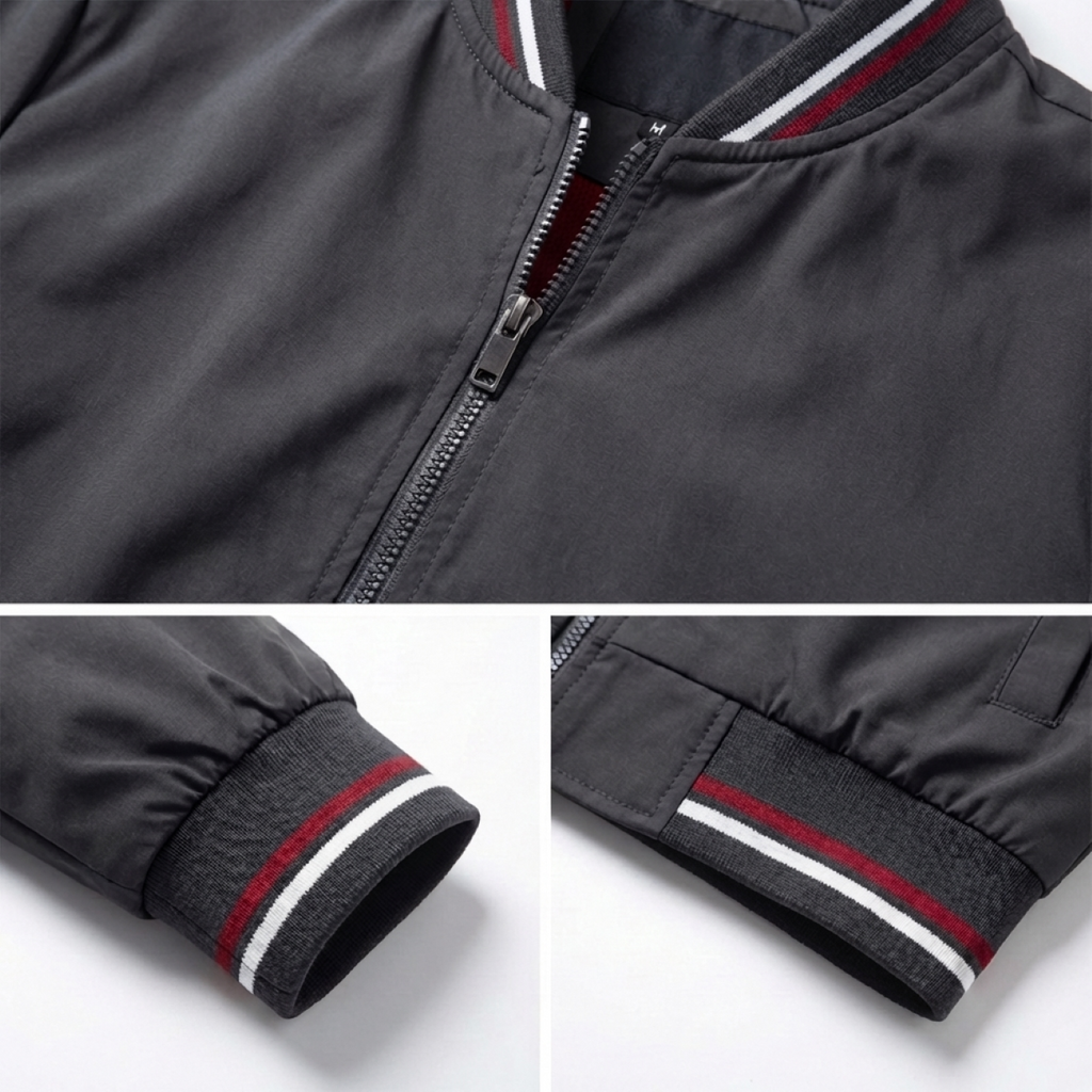 Rivaro Slim Bomber Jacket