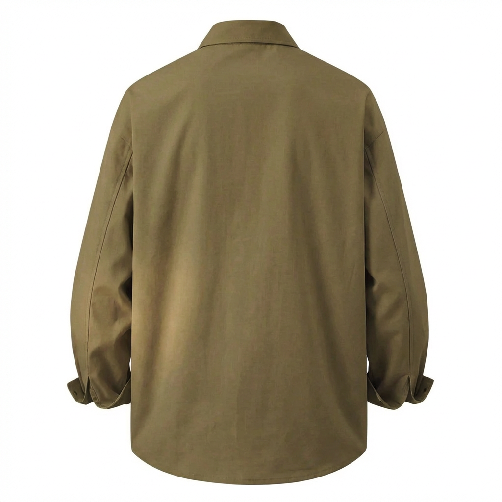 Riverno Snap-Down Overshirt