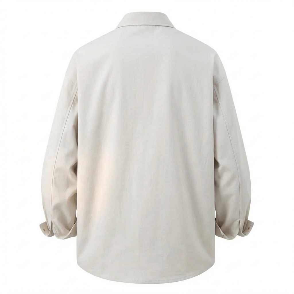 Riverno Snap-Down Overshirt