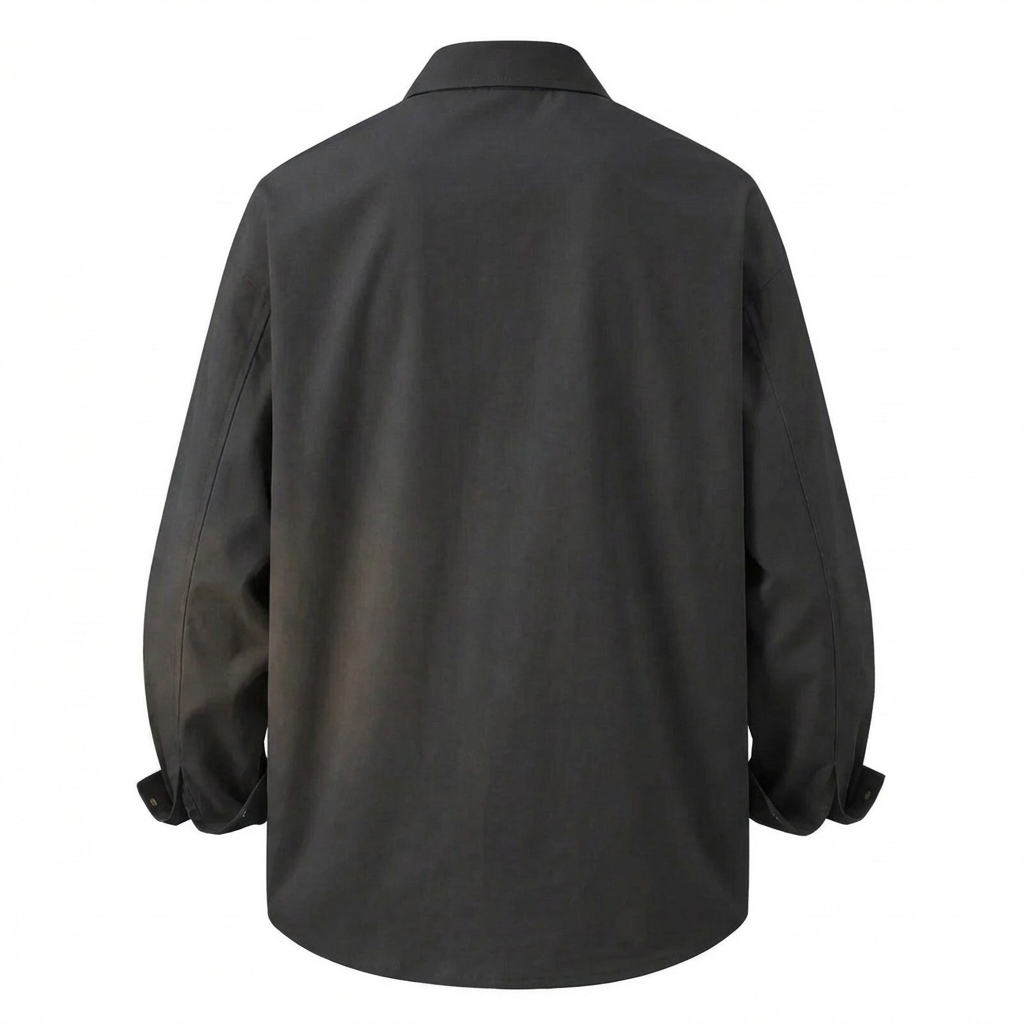 Riverno Snap-Down Overshirt