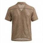 Romano Openwork Button Shirt