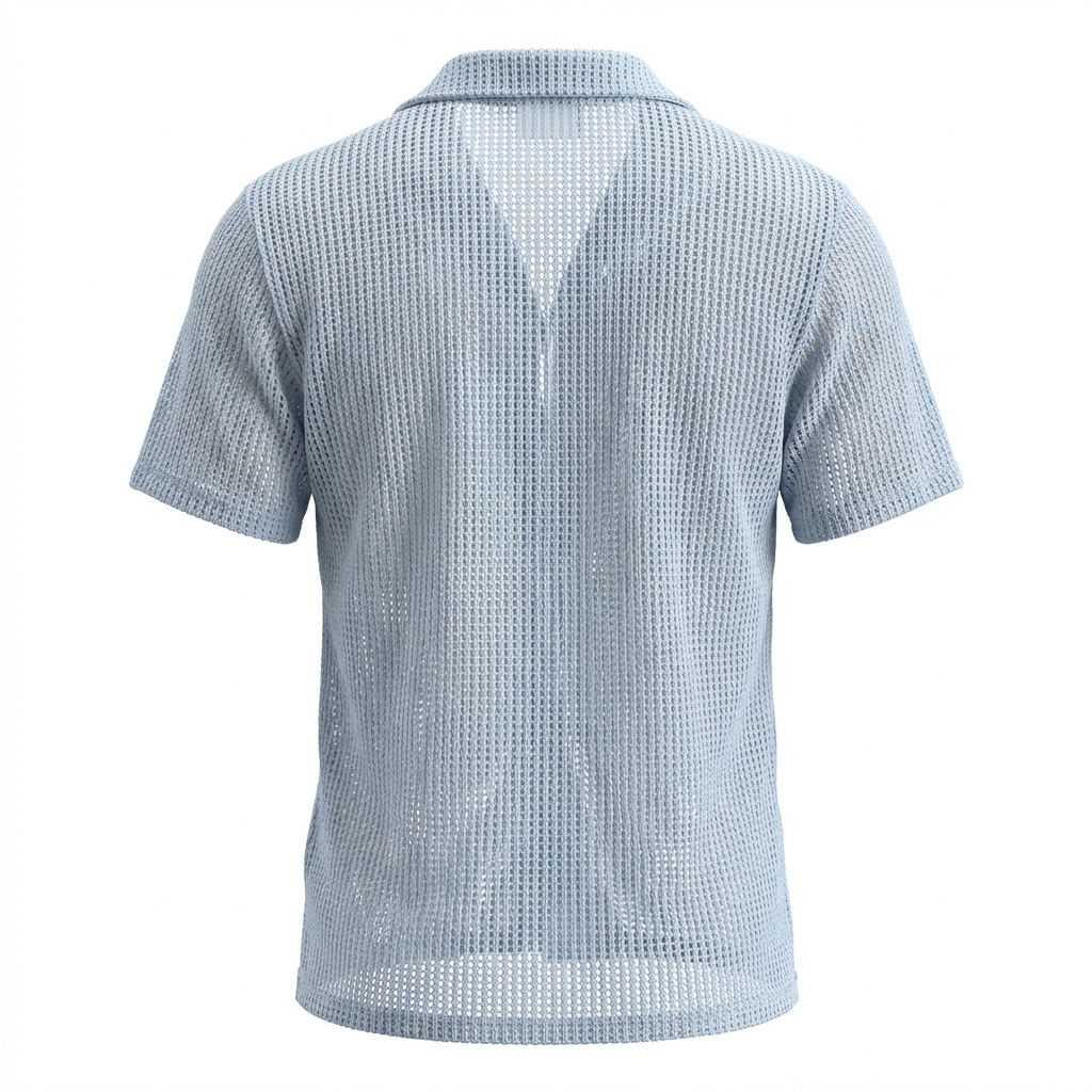 Romano Openwork Button Shirt