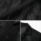 Romano Openwork Button Shirt