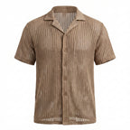 Romano Openwork Button Shirt