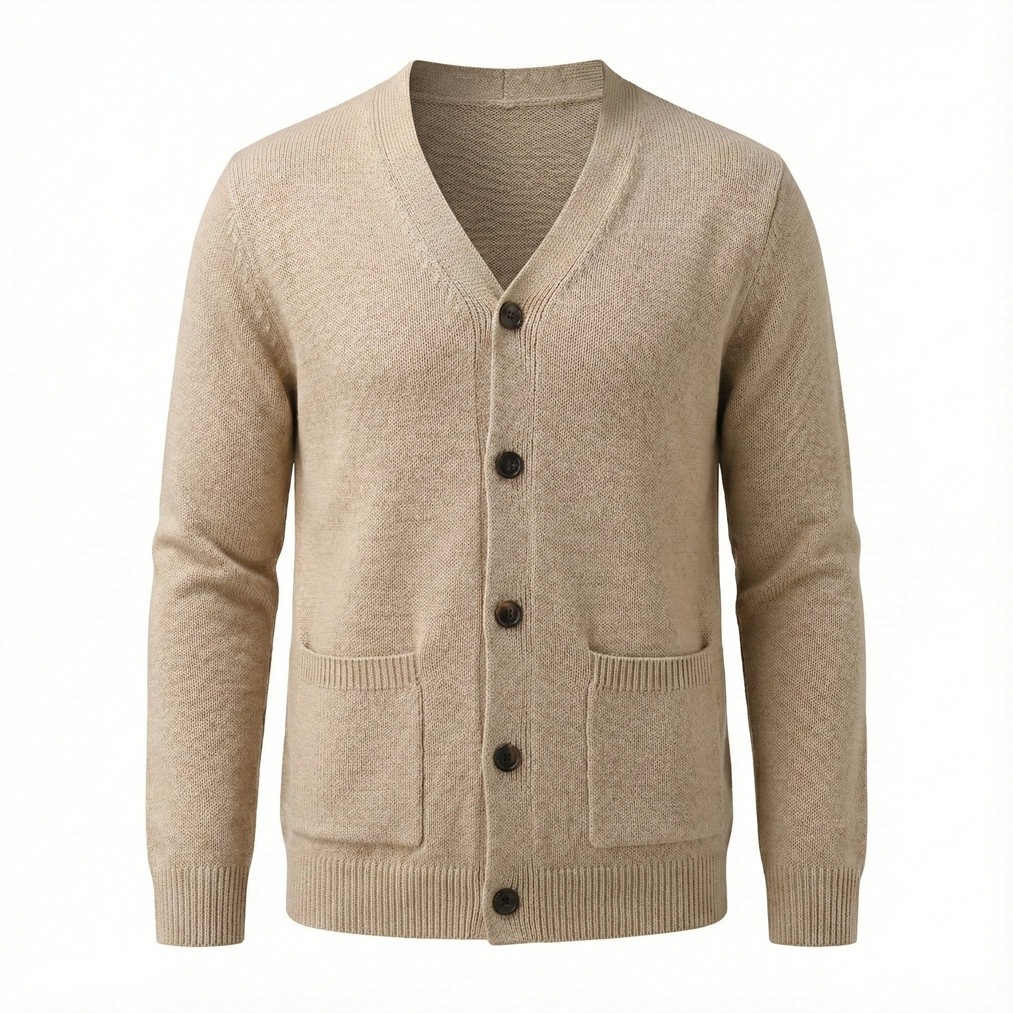 Rovigo V-Neck Wool Cardigan