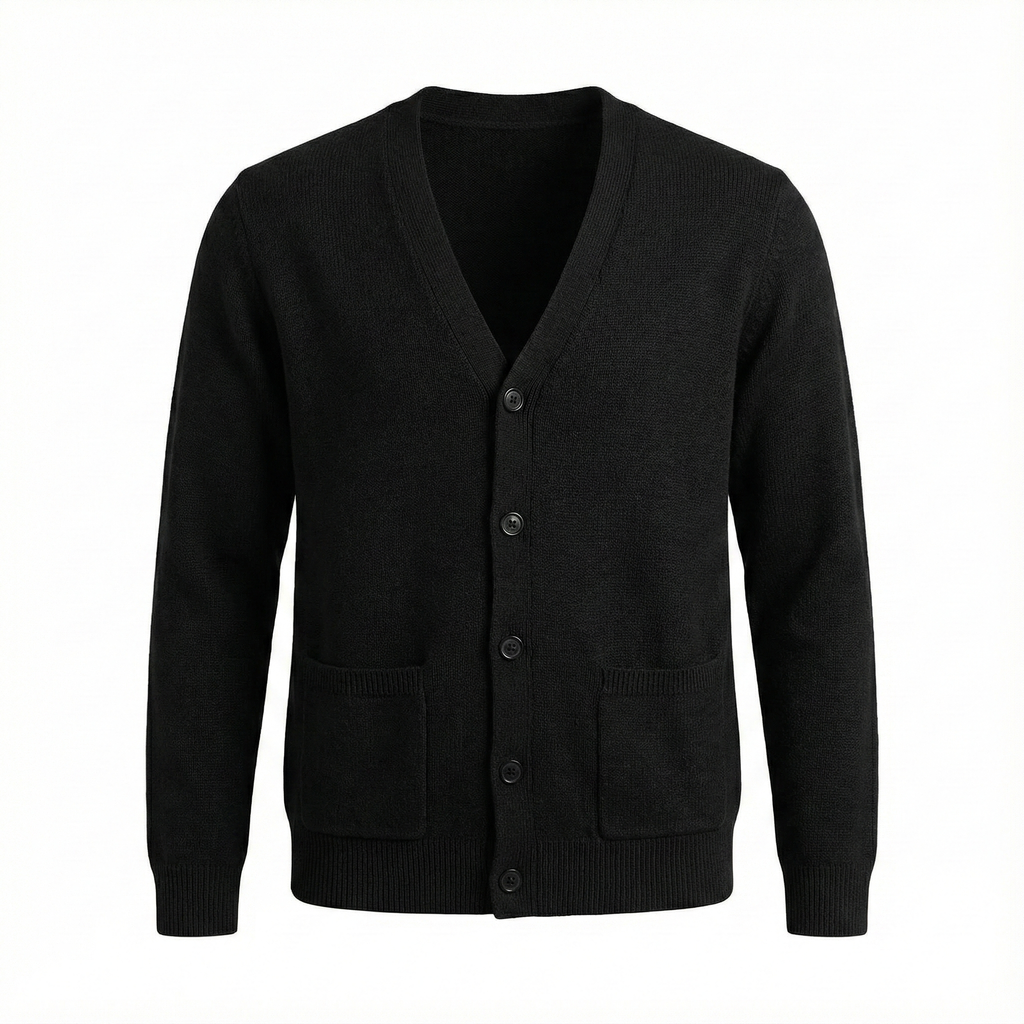 Rovigo V-Neck Wool Cardigan