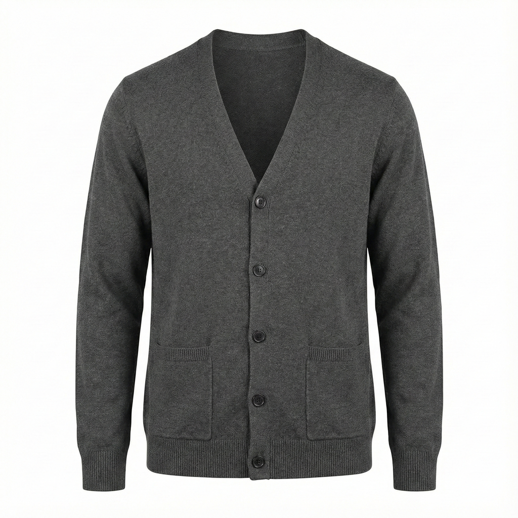 Rovigo V-Neck Wool Cardigan