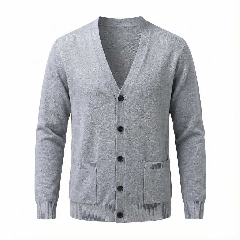 Rovigo V-Neck Wool Cardigan