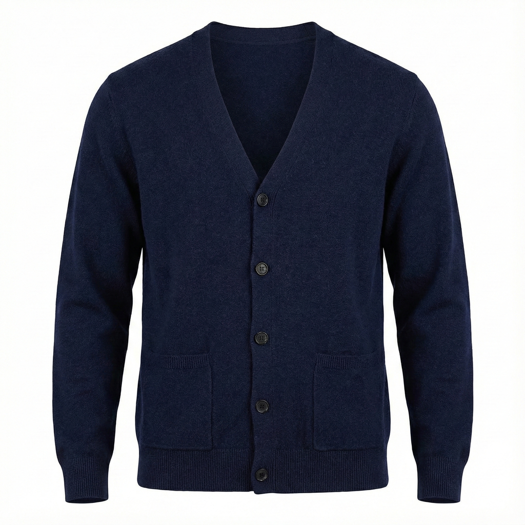 Rovigo V-Neck Wool Cardigan