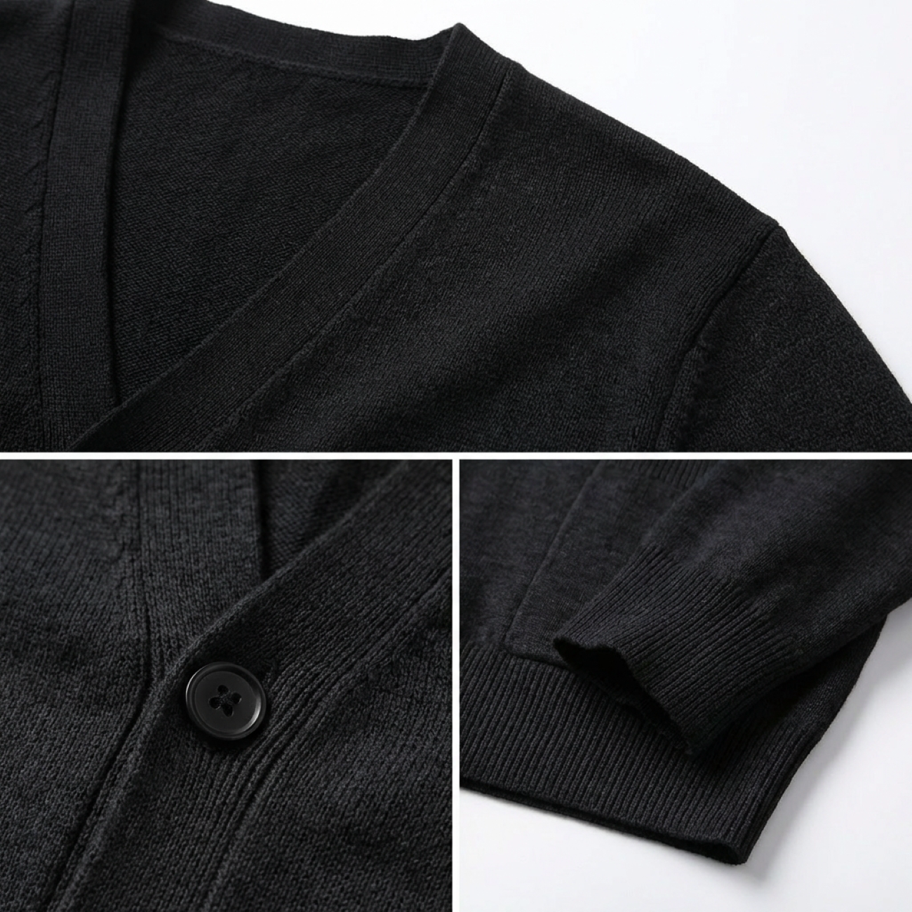 Rovigo V-Neck Wool Cardigan