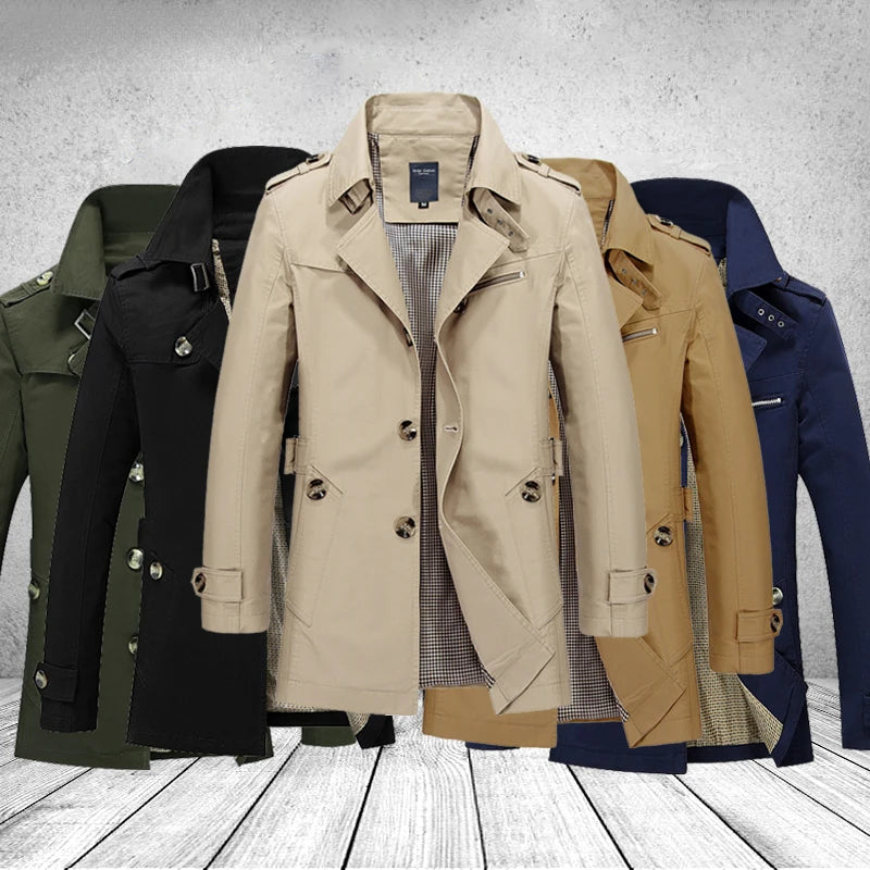 Sarteno Classic Trench Coat