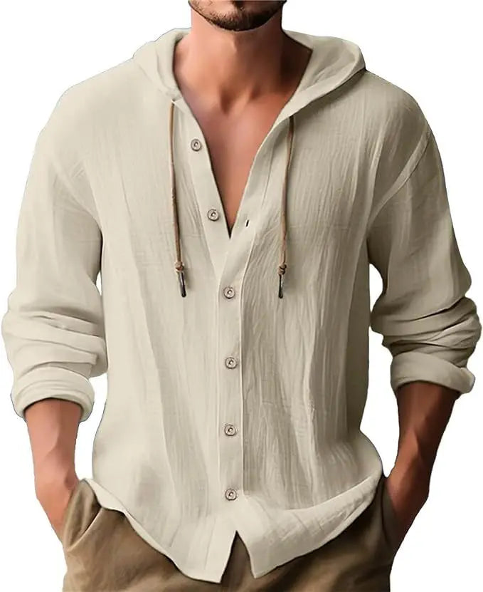 Lido Hooded Popover Shirt