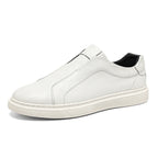 Alba Minimal Leather Slip-On