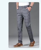 Pienza Spring Plaid Trouser