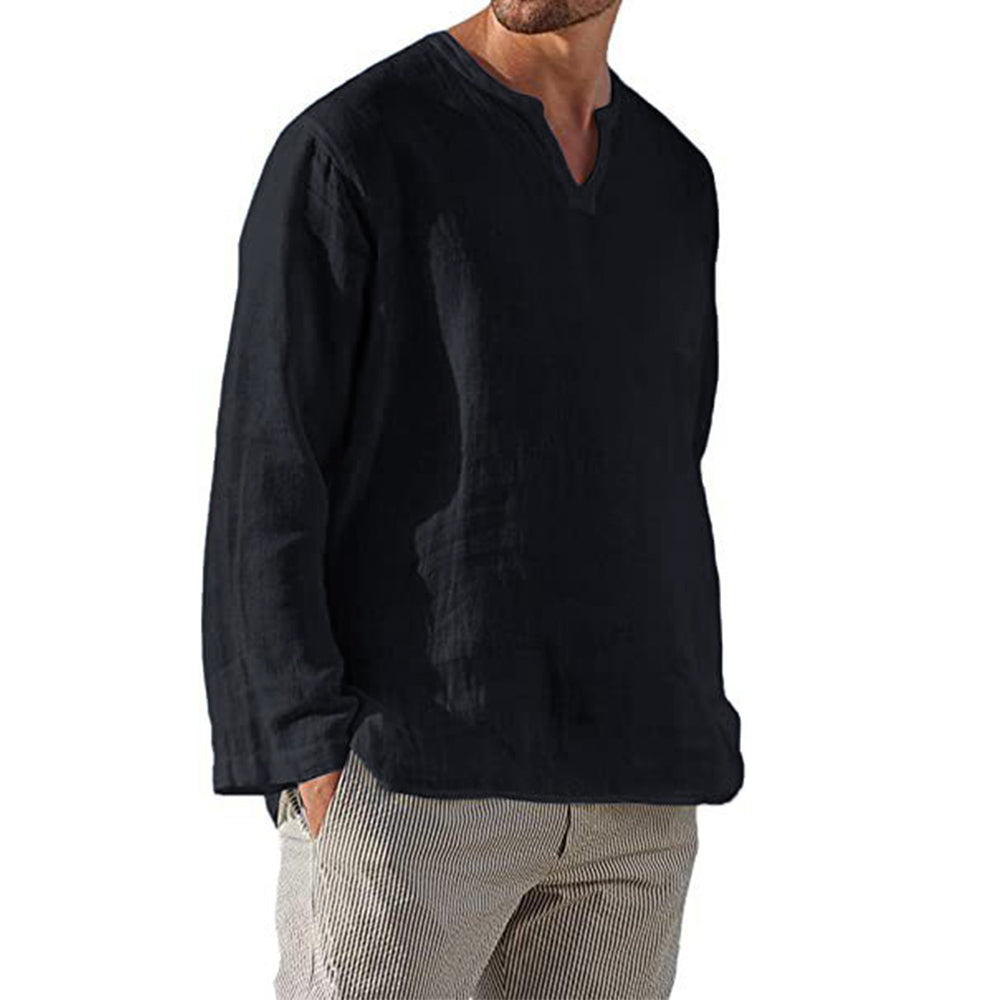 Tropea Linen V-Neck Shirt