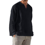 Tropea Linen V-Neck Shirt