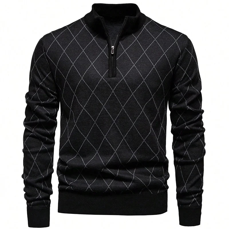 Valmero Half-Zip Knit Sweater