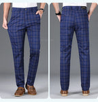 Pienza Spring Plaid Trouser