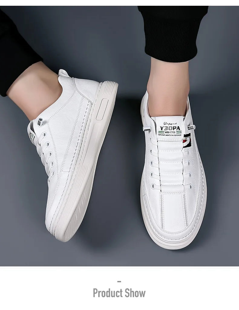 Carvini Leather Slip-On Sneaker