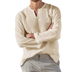 Tropea Linen V-Neck Shirt