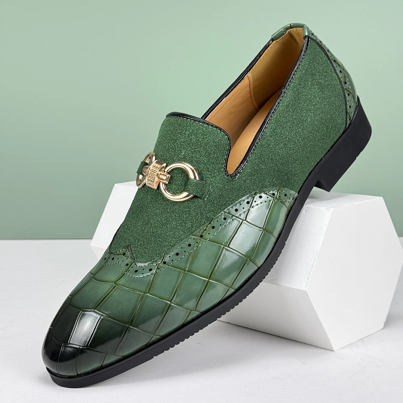 Lanciano Pointed Oxford Loafer