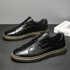 Alba Minimal Leather Slip-On