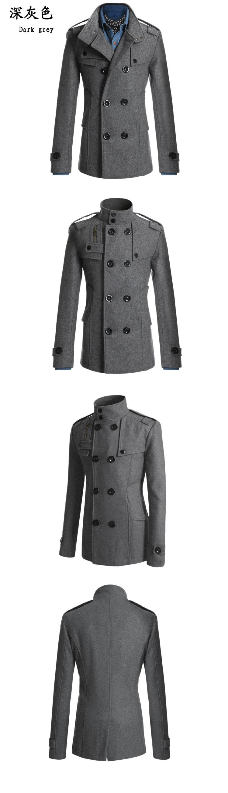 Altavilla Wool Overcoat
