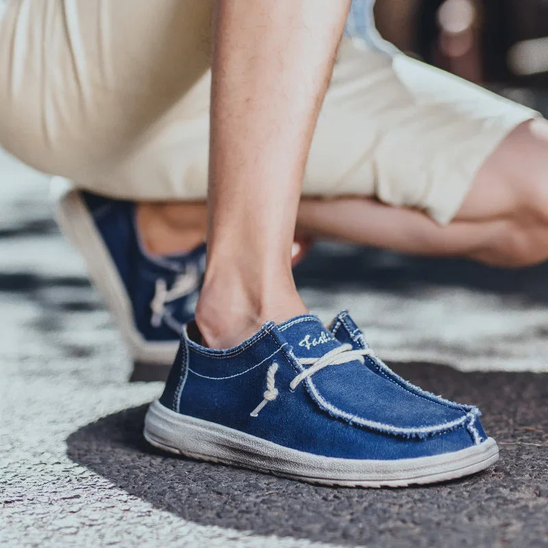 Venaro Denim Canvas Sneaker