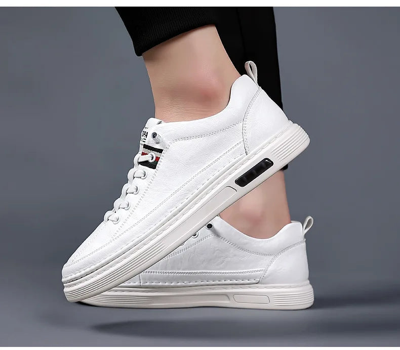 Carvini Leather Slip-On Sneaker