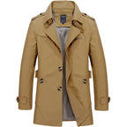 Calviano Mid-Length Trench Coat