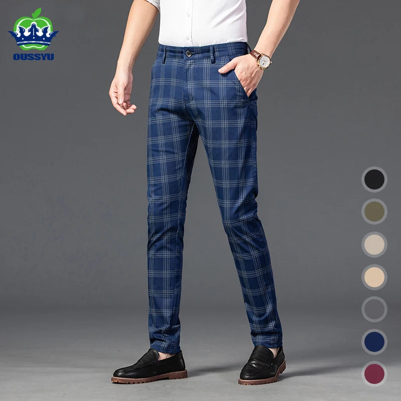 Udine Plaid Tailored Pant