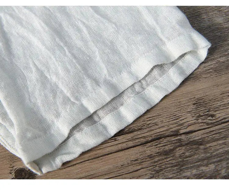 Solvano Linen V-Neck Shirt