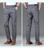 Pienza Spring Plaid Trouser