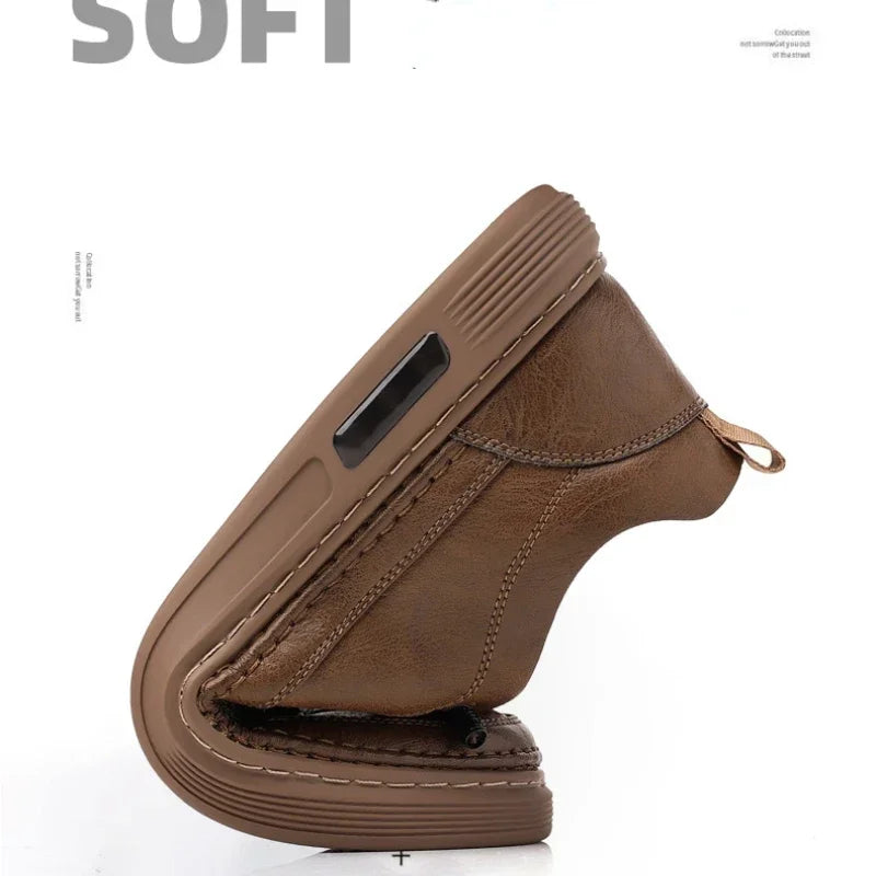 Carvini Leather Slip-On Sneaker