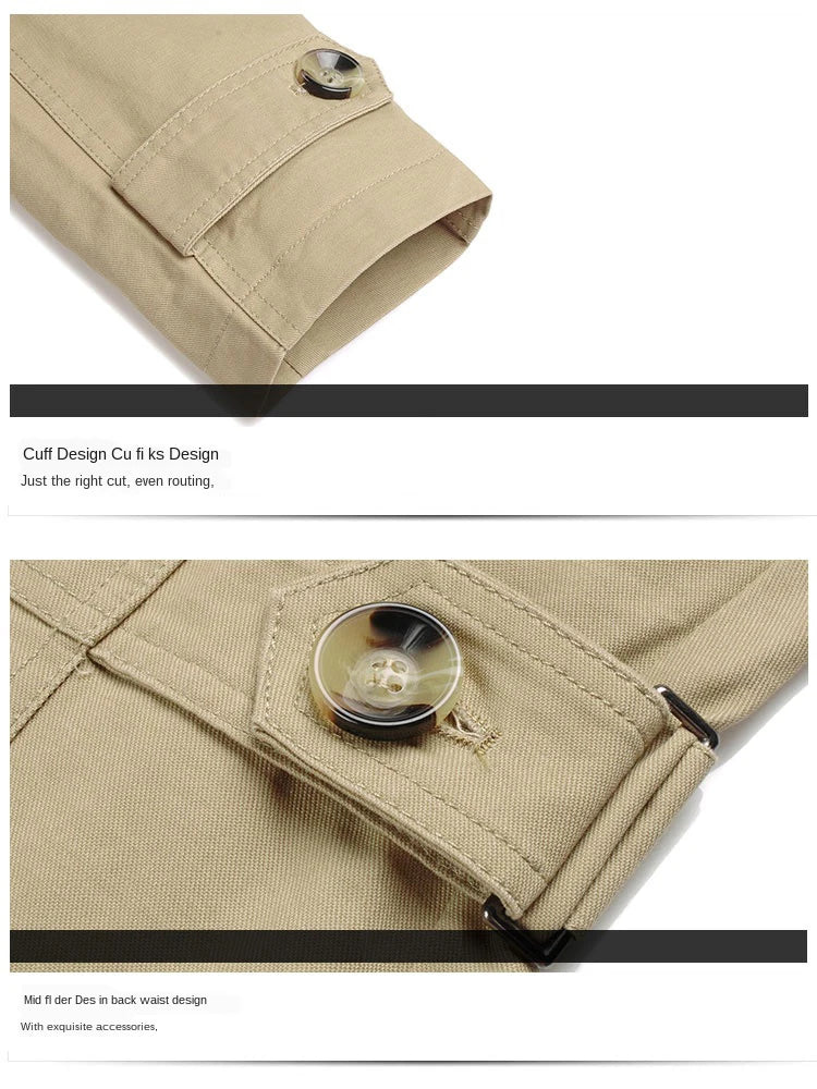 Sarteno Classic Trench Coat