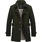 Calviano Mid-Length Trench Coat