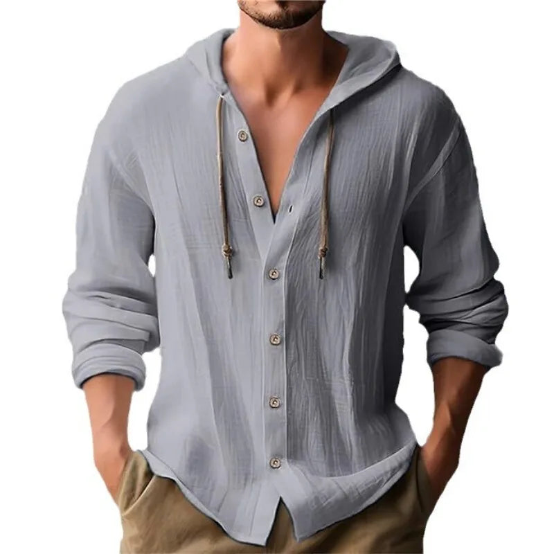 Lido Hooded Popover Shirt