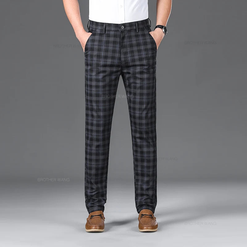 Pienza Spring Plaid Trouser