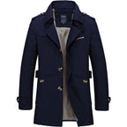 Calviano Mid-Length Trench Coat