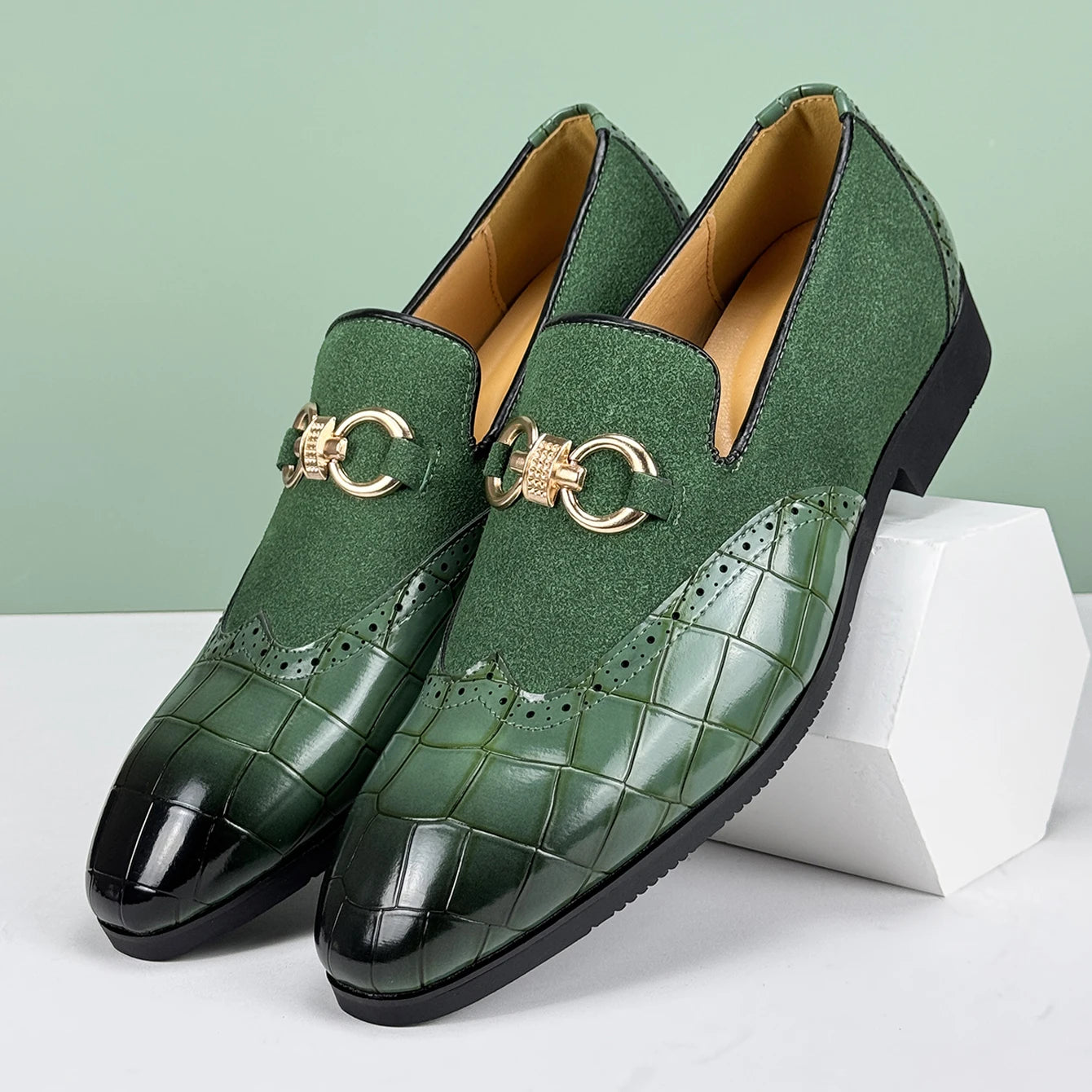 Lanciano Pointed Oxford Loafer