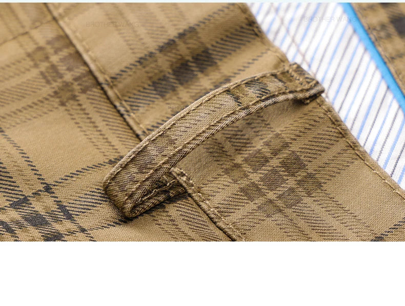 Pienza Spring Plaid Trouser